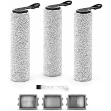 Repuesto de Cepillo de Rodillo y Filtros para Floor ONE Stretch S6, S7 y para Floor ONE Stretch S7 Stretch Ultra
