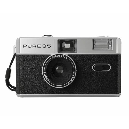 Cámara de Película PURE35 Retro, No Desechable, con Flash, Manual, Reemplazable, Reutilizable. 1