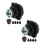2 Set Angle Grinder Gear Assembly for  GWS6-100 Grinding Machine Power Tool Repair Replacement Accessories 2