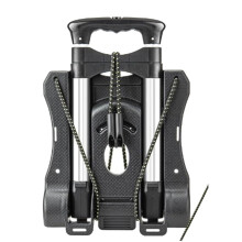 Small Folding Hand Truck with 2 Wheels - Portable Luggage Trolley for Easy Transport