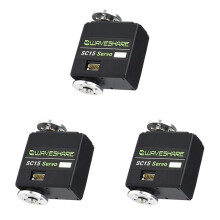 3X Waveshare SC15 Servo 17Kg.cm Servo de Bus SéRie Programmable à Couple ÉLevé Servo D'Angle de Rotation à 180 en MéTal de Haute PréCision