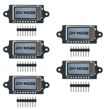 5Pcs 0.5 Inch OLED Display Module with ST7312 Driver IC for DIY Electronics Projects