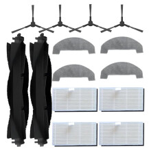 14Pcs Replacement Accessories Kit for MONSGA MS1 / MS1 MAX Robot Vacuum