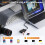 4-in-1 USB-C /TF Card Reader OTG Adapter for Phone, Camera, Laptop - High-Speed Data Transfer 1