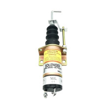 Para el Generador con Motor para Lister Petter LPW LPWS, Solenoide de Corte de Combustible 366-07197 1502-12C7U2B2S1, Pieza para Motor Diésel de 12 V