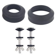 Toilet Tank to Bowl,Gasket Hardware Kit,Fits Most 2-Inch and 3-Inch Flush Valve Opening 2-Piece Toilet Tanks