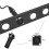 3pin XLR Male to XLR Female D Panel Mount Chassis Lock Socket Connector for D Panel Mounting 10