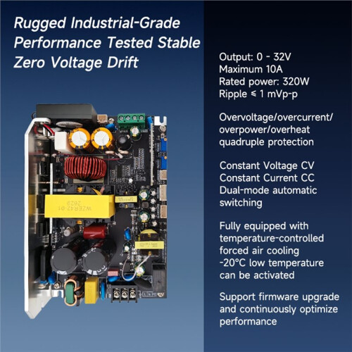 WP3010 CNC  Adjustable Regulated Power Supply Constant Voltage and Constant Current Module 32V10A 320W