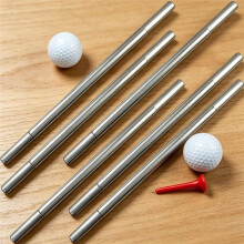 6 Stuks Verlengstangen voor Golfclubschachten 0,600 Golfclubverlengstukken, Golfreparatie- en Vervangingsonderdelen, Golfputterreparatieset