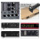 3pin XLR Male to XLR Female D Panel Mount Chassis Lock Socket Connector for D Panel Mounting 5