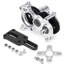 OD-4 Transmission LCG Gearbox with Slipper Pad for 1/10 Cheater Rigs Capra Axle DIY Chassis Upgrade Parts