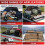 Pickup Bed Cargo Net Set Heavy-Duty Stretchable Elastic Net with 8 Hooks for Trucks & SUVs 5