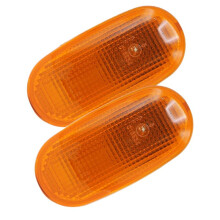 2 Luces de Señalización Naranjas para L200 2005-2014, Luces de Guardabarros, Intermitentes, Luces de Esquina 8351A003