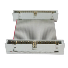 Câble IDE Plat 40 Broches, Câble Ruban de 6 cm pour Connecter un Disque Dur, un CD, un DVD ou une Carte Compact Flash