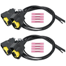 4Set Ignition Coil Connector Pigtail Wire Harness with Splice Terminals for PT2910 S2928