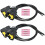 4Set Ignition Coil Connector Pigtail Wire Harness with Splice Terminals for   PT2910 S2928 1