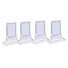 4PCS 35PT Magnetic Card Holders Display Stands Card Protector Holders for Sports Card