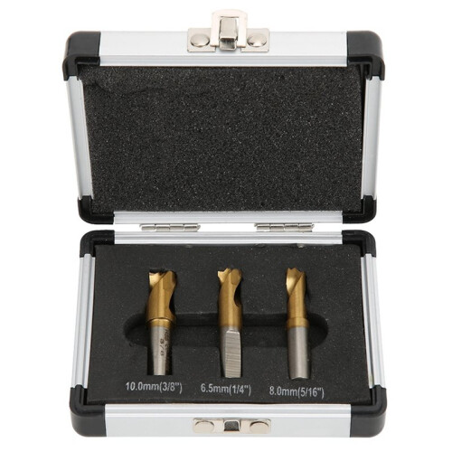 Spot Weld Drill Bit Set with Cutting Accessories - 1/4", 5/16", 3/8" for Point Weld Removal & Cutting Tools
