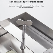 Stainless Steel Tofu Press Mold with Drip Tray, Reusable Cheese Making Moulds for Homemade Tofu Pressing in Kitchen