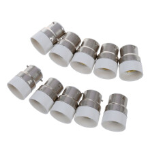 B22 to E14 Lamp Base Adapter Converter B22 Bayonet to E14 Screw Light Socket Adapter for LED Bulb Lighting Accessories