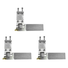 3X RC Boat Aluminium Alloy 75mm Metal Suction Water Rudder for Remote Control RC Boats CNC Parts Silver
