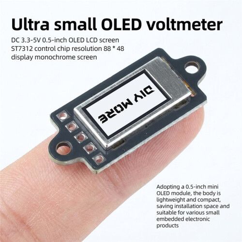 5Pcs 0.5 Inch OLED Display Module with ST7312 Driver IC for DIY Electronics Projects 2