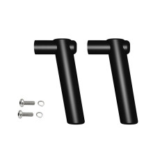 2 Stuks Vervangende Handvatten voor Luxe Cafe Melkschuimkan. Duurzame Oplossing voor een Gebroken Handvat. Eenvoudig Te Installeren.