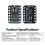 TXB0104 Bidirectional Level Shifter Module Auto-Direction ,Automatic Bidirectional Voltage Conversion Module for DIY 5
