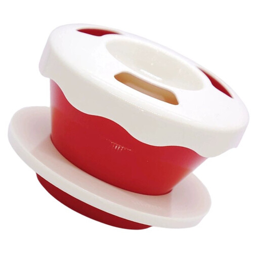 Coffee Dripper Easy Brewing Plastic Coffee Filter Camping Coffee Brewer Compatible with 155 Basket Paper Filter 1