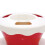 Coffee Dripper Easy Brewing Plastic Coffee Filter Camping Coffee Brewer Compatible with 155 Basket Paper Filter 4