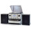 Steepletone Steepletone Boston 5 in 1 Music Centre Bluetooth Record Player CD Cassette Black 2