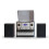Steepletone Steepletone Boston 5 in 1 Music Centre Bluetooth Record Player CD Cassette Black 3