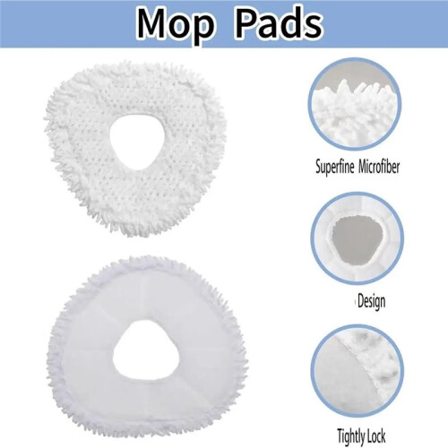 Replacement Accessories Kit for  J3 Robot Vacuum, Main Brushes, Side Brushes, Mop Cloths, HEPA Filters 1
