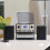 Steepletone Steepletone Boston 5 in 1 Music Centre Bluetooth Record Player CD Cassette Black 6
