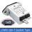 AC 250V 10A IEC 320 C14 Male Plug 3 Pins Black PCB Panel Power Socket Connector EMI Filter 3
