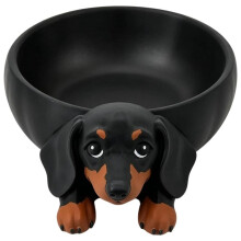 Dachshund Catch All Tray, 3D Printed Resin Decorative Dachshund Trinket Dish, Dachshunds Storage Tray, Key Bowl
