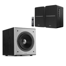 Edifier R1280DBs and T5 Subwoofer Active Speakers System Bluetooth PC/TV Black