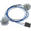 532400252 Harness Socket Light Fit for   YTH24V48LS , Wiring W/Bulbs 1