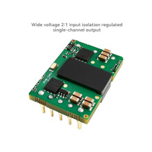 50W Converter - Isolated Power Supply Module 48V(36-75V) to 5V 10000mA High Conversion Efficiency