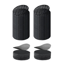 Malla de 100 mm para Macetas, Almohadillas de Rejilla para Macetas, Inserto de Drenaje para Plantas, Malla Inferior para Bonsáis para Prevenir la