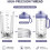 Replacement Cup for  Blast Max Portable Blender BC251, 22oz Crystal-Clear and Shatter-Resistant. 22oz Cup 3