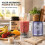 Replacement Cup for  Blast Max Portable Blender BC251, 22oz Crystal-Clear and Shatter-Resistant. 22oz Cup 5