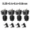 Hotend Kit for Flashforge C5/C5 Pro Extruder Replacement Assembly with Silicone Cleaning Brush 3D Print Assembly 2