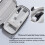 Camera Storage Bag for  Osmo Pocket 4Pro Standard EVA Hard Shell Case with Strap 2