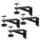 4 Pcs Undermount Sink Brackets Undermount Sink Support for Narrow Cabinet, Kitchen,Effectively Share Sink Weight 2