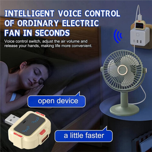 Voice Control Device USB Type C Input 5V Output Brightness Speed Setting USB Voice Switches Type C Control Switches