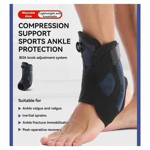 Knob Ankle Protector for Sprain Recovery - Adjustable Support for Men and Women 1