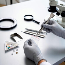 Ensemble de 14 Pièces Comprenant une Pelle à Perles, des Plateaux Triangulaires et un Trieur de Strass pour la Création de Bijoux et D'Objets