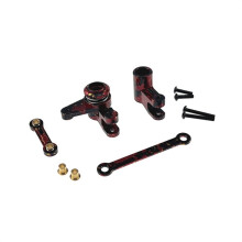 Upgrade Stuurinrichting Kit voor RC Auto voor Mjx 1/10 10210 10208 V2 Versie RC Auto Accessoires Rood