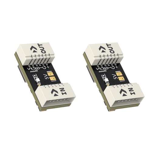 2pcs O4 Series Step-Down BEC 9V/5V External Voltage Regulator Module 3-6S for Long Range Flight DIY RC FPV Drone
